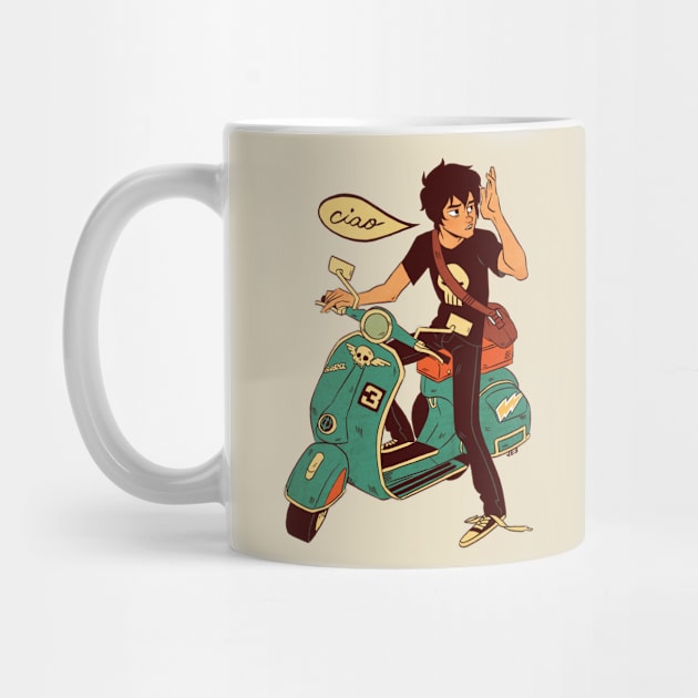 Nico di Angelo Vespa by aspirinoverdose